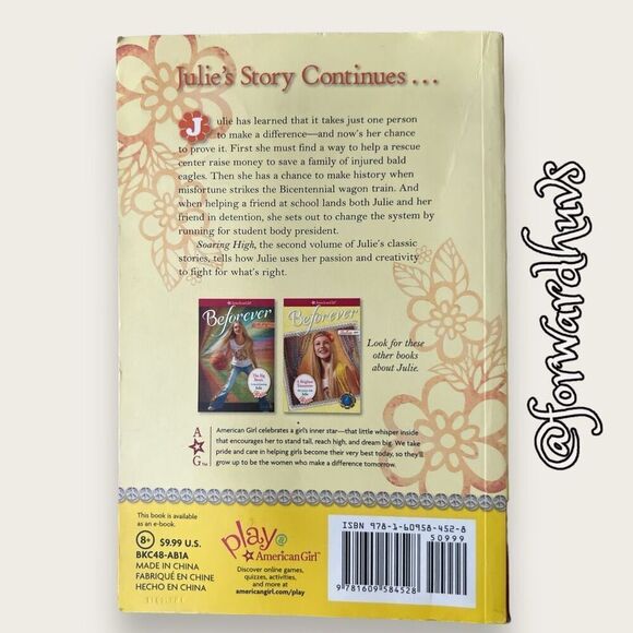 Bundle Sale 3 for $15 | American Girl Beforever | Soaring High | Julie 1974 - Picture 3 of 8